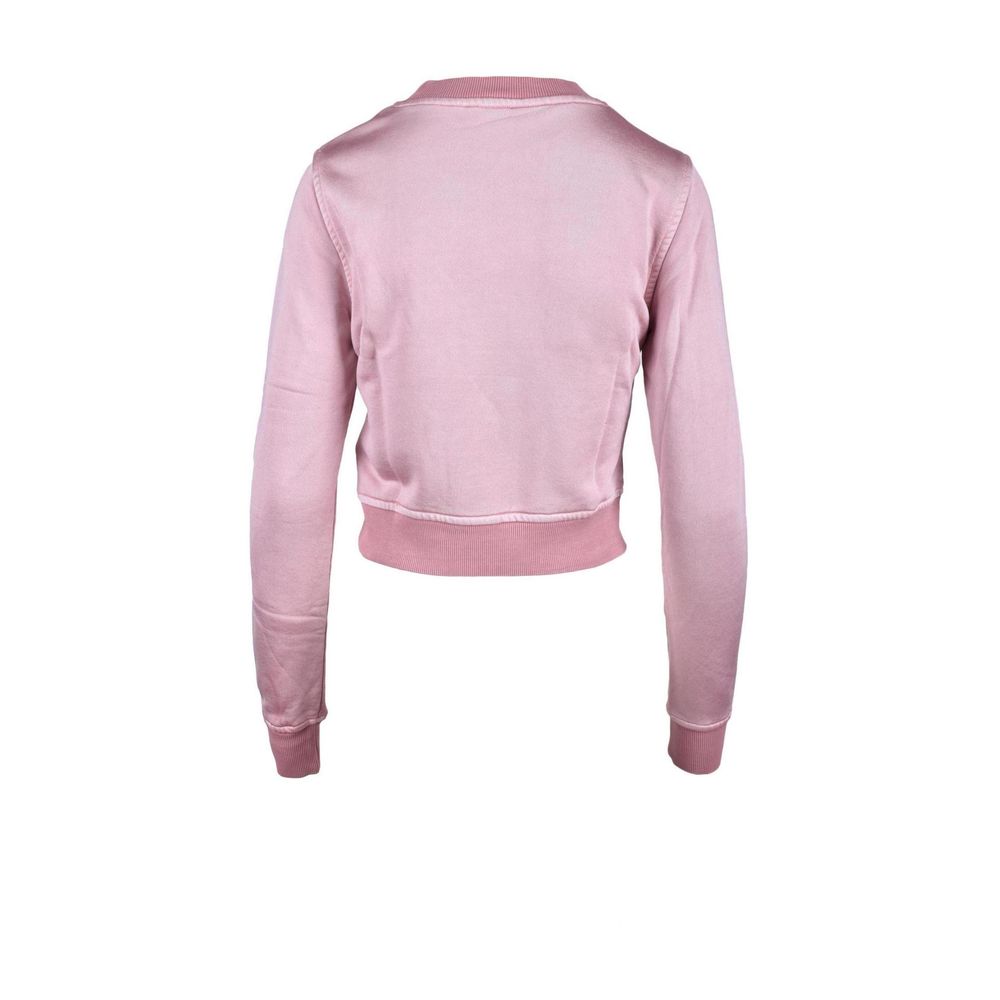 Diesel Pink Viscose Sweatshirt | Regal Royce