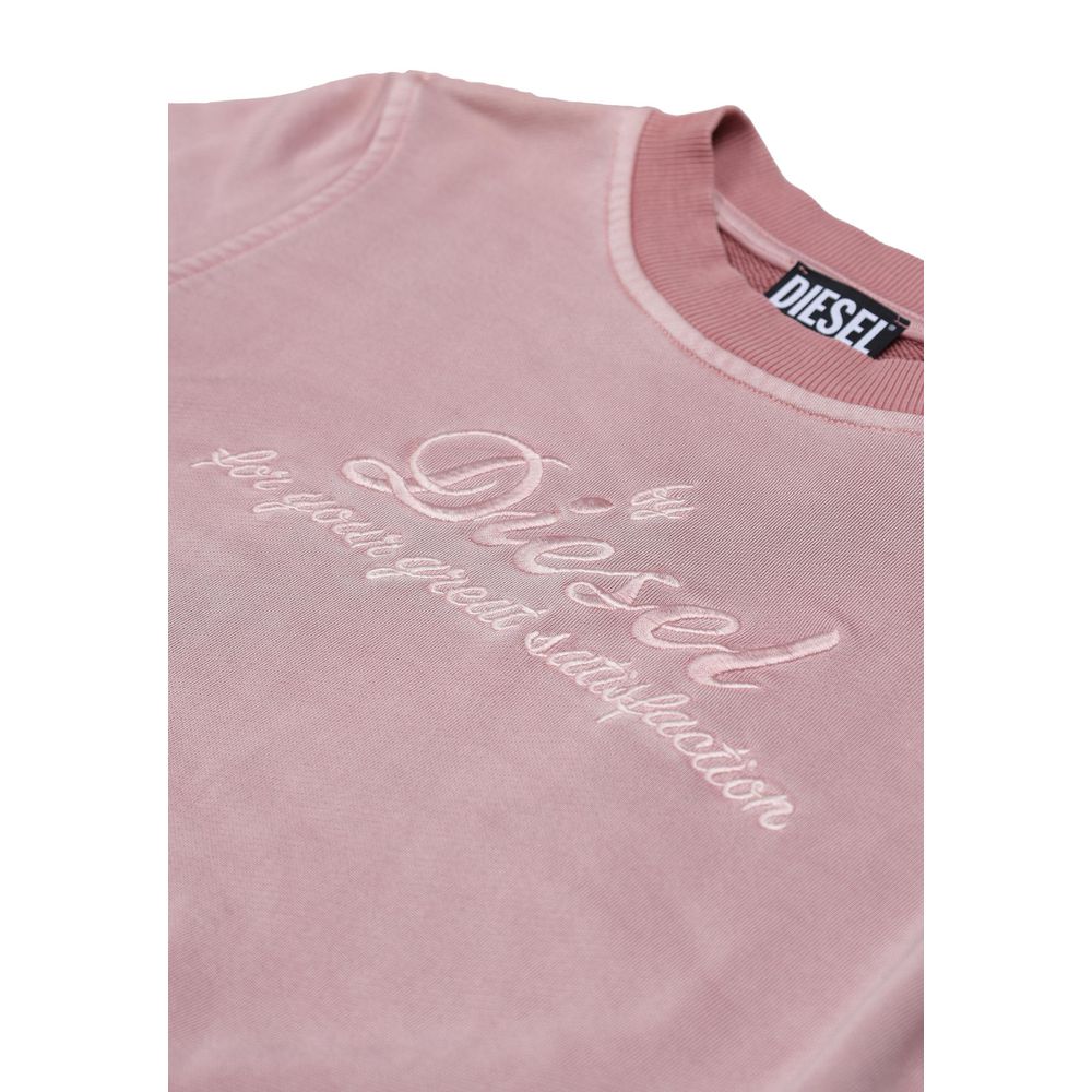 Diesel Pink Viscose Sweatshirt | Regal Royce
