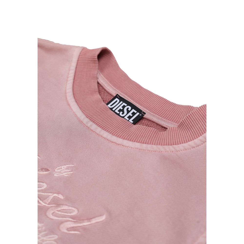 Diesel Pink Viscose Sweatshirt | Regal Royce