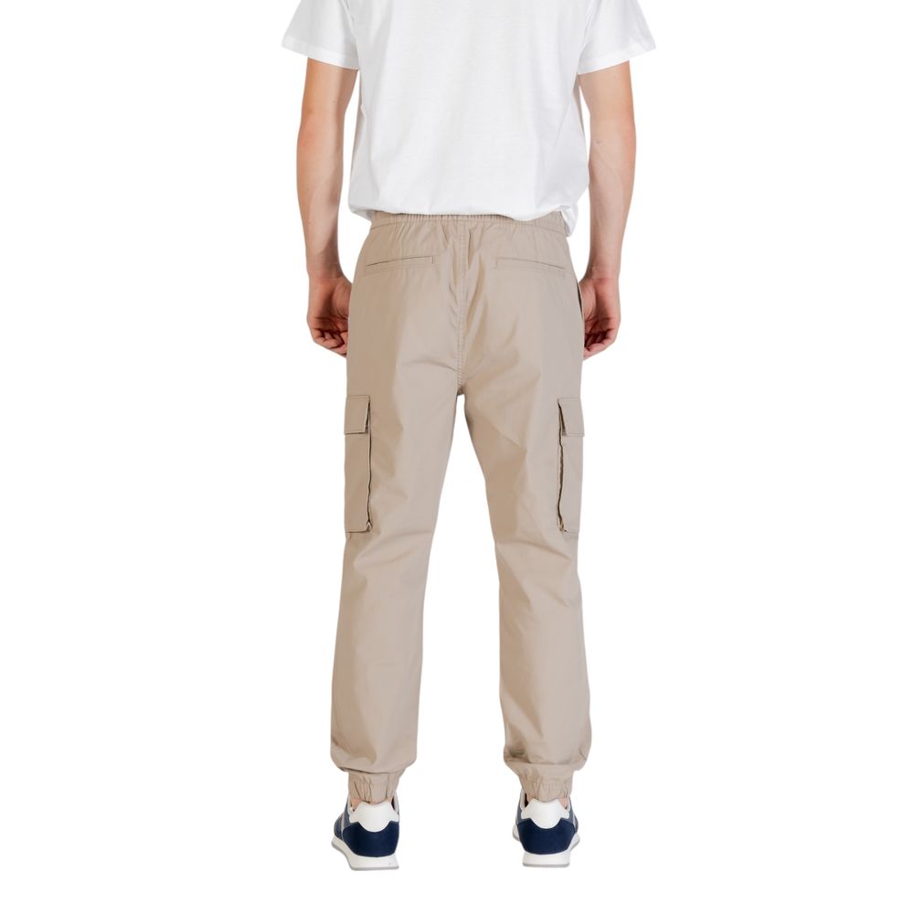 Calvin Klein Jeans Brown Cotton Cargo Pants | Regal Royce
