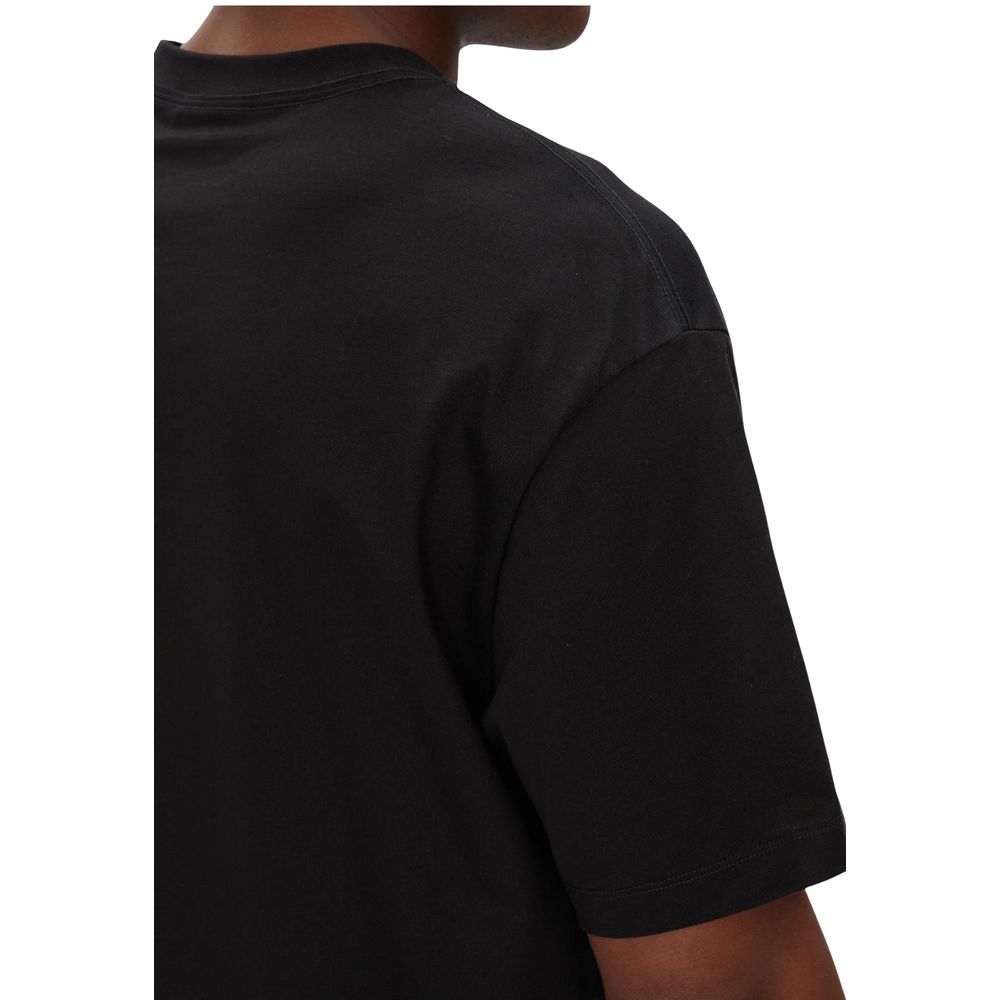 Calvin Klein Jeans Black Cotton T-Shirt | Regal Royce