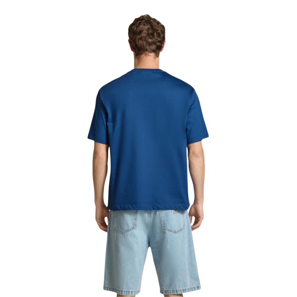 Calvin Klein Jeans Blue Cotton T-Shirt | Regal Royce