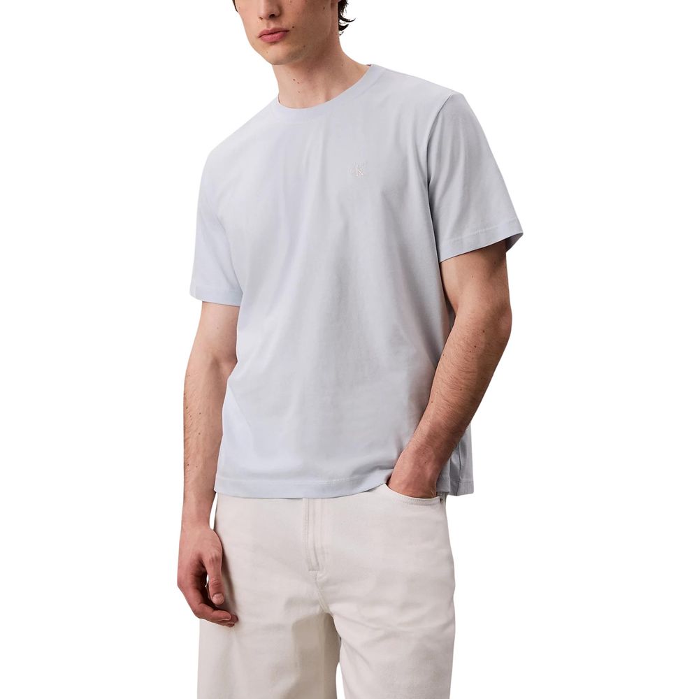 Calvin Klein Jeans Blue Cotton T-Shirt | Regal Royce