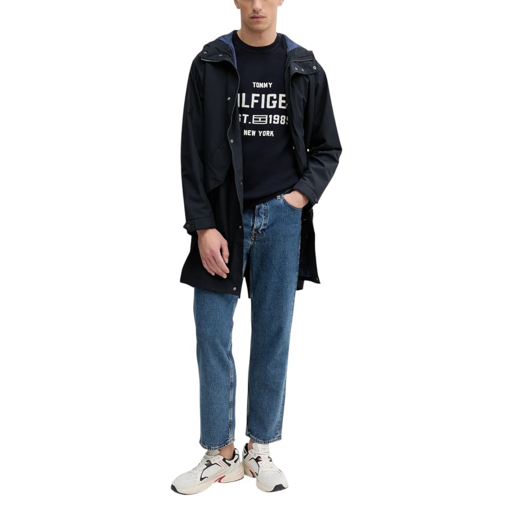 Tommy Hilfiger Blue Organic Cotton Sweatshirt | Regal Royce
