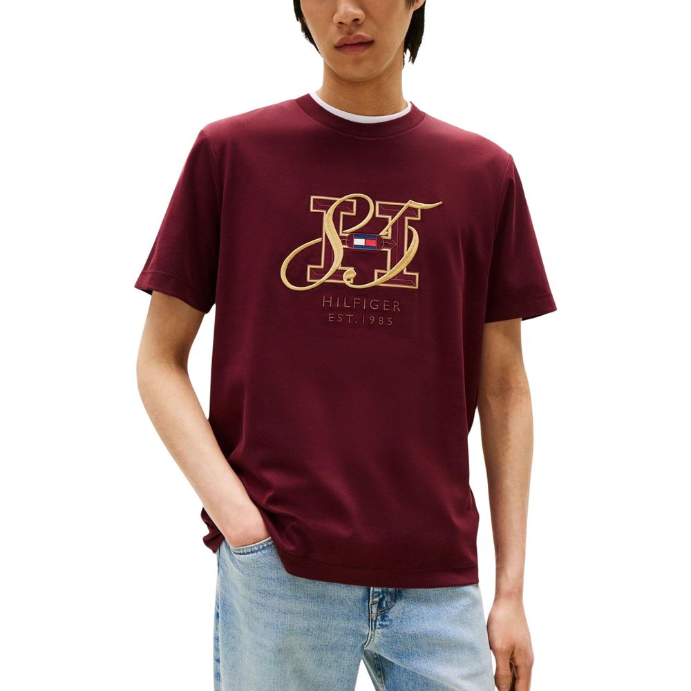 Tommy Hilfiger Bordeaux Cotton Sportswear | Regal Royce