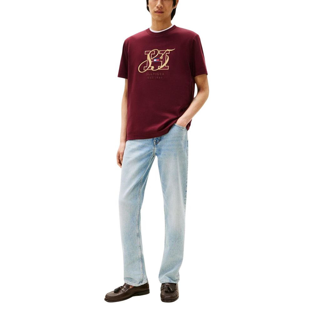 Tommy Hilfiger Bordeaux Cotton Sportswear | Regal Royce