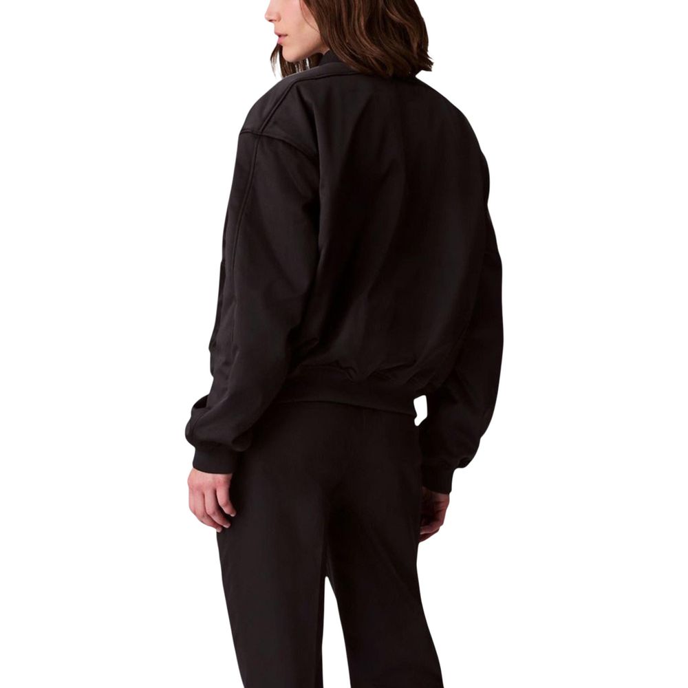 Calvin Klein Jeans Black Recycled Polyester Bomber | Regal Royce