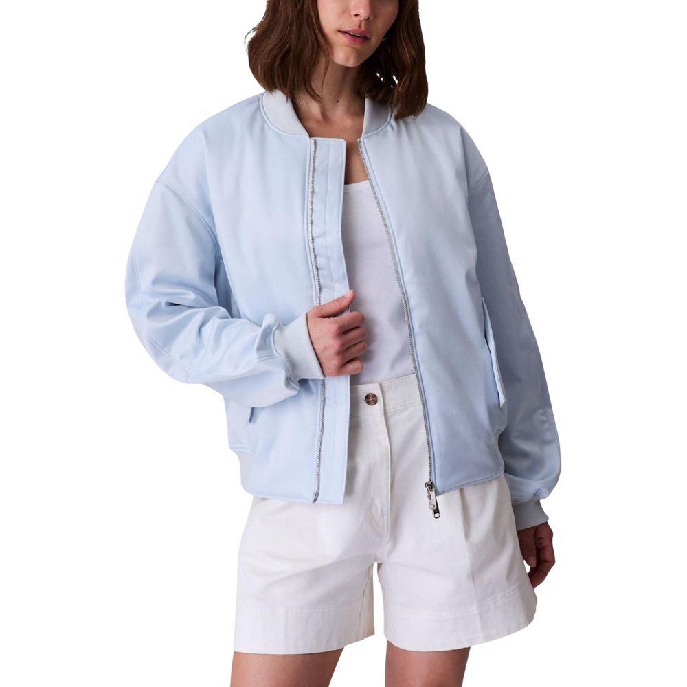 Calvin Klein Jeans Blue Recycled Polyester Bomber | Regal Royce