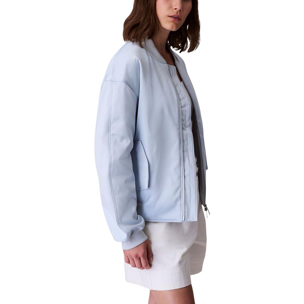 Calvin Klein Jeans Blue Recycled Polyester Bomber | Regal Royce