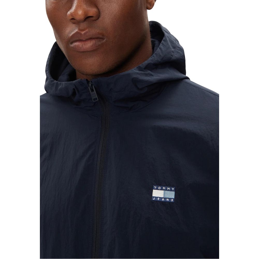 Tommy Hilfiger Jeans Blue Polyamide Shell Jacket | Regal Royce