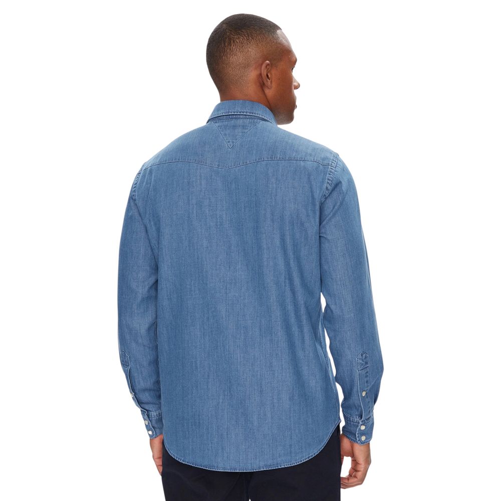 Tommy Hilfiger Light Blue Denim Shirt | Regal Royce
