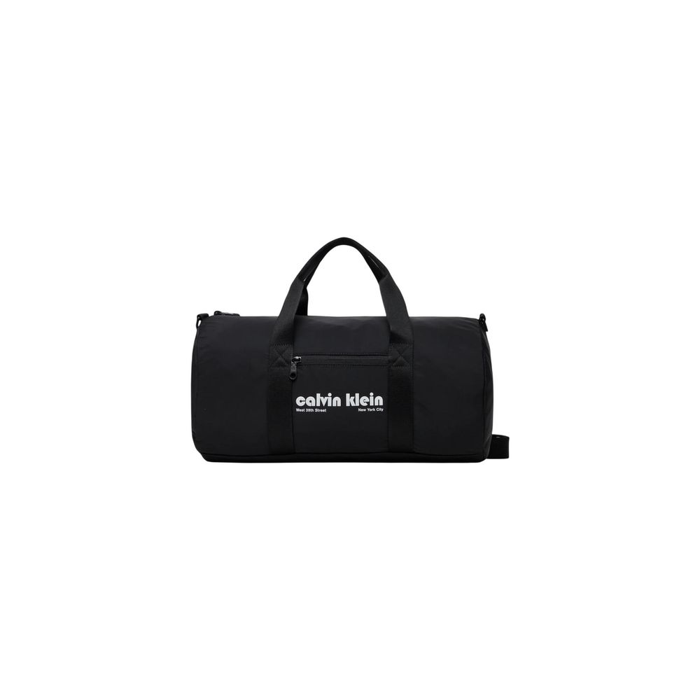 Calvin Klein Black Recycled Polyester Duffel Bag | Regal Royce