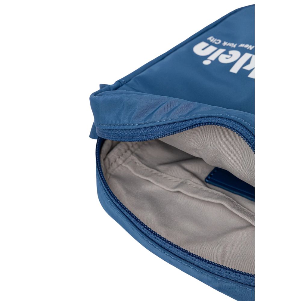 Calvin Klein Blue Recycled Polyester Crossbody Bag | Regal Royce