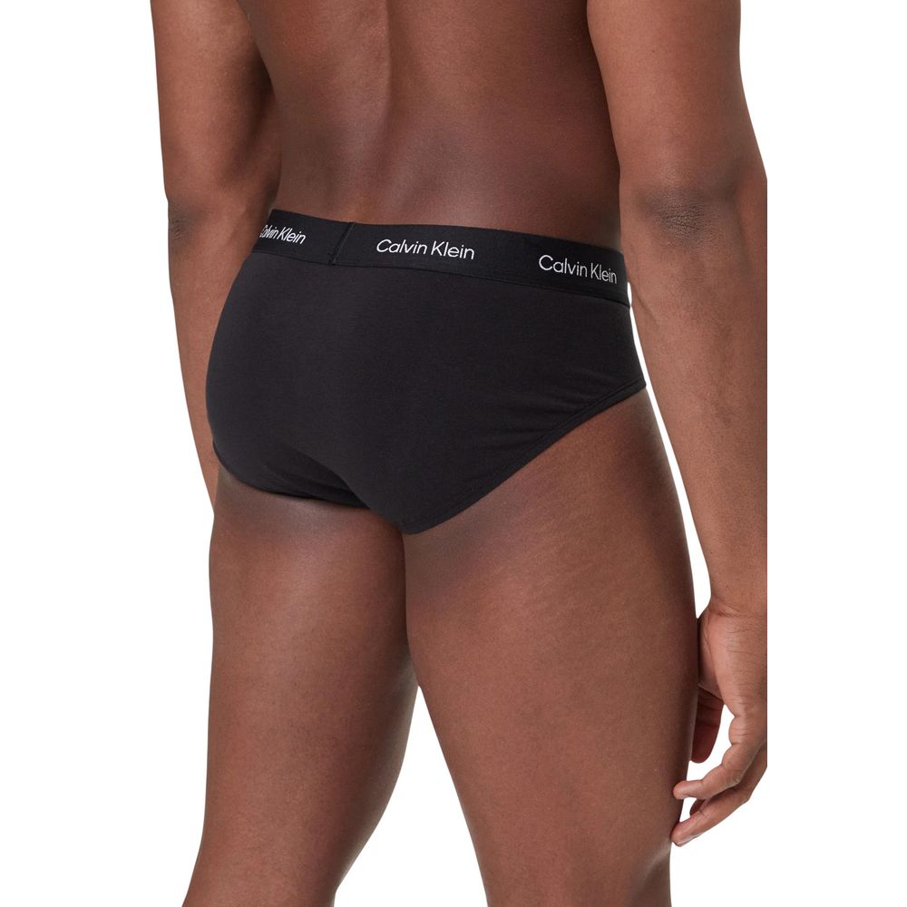Calvin Klein Underwear Black Cotton Briefs | Regal Royce