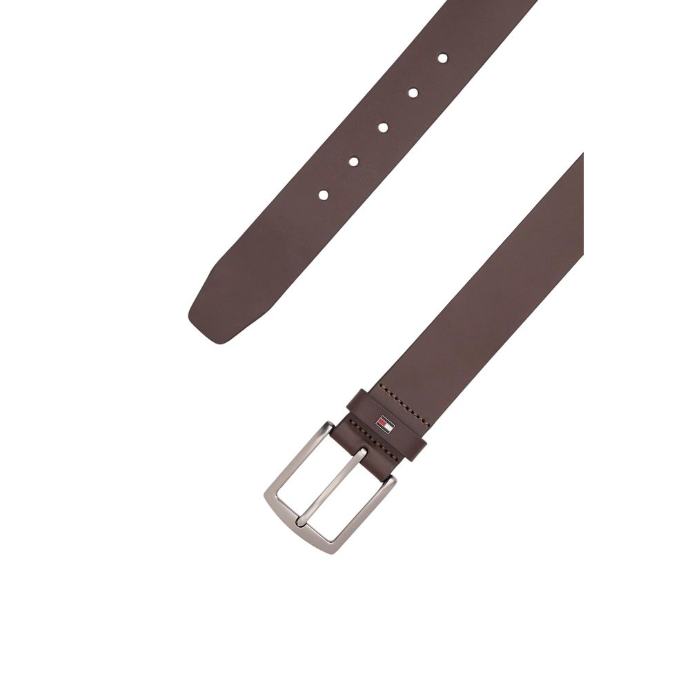 Tommy Hilfiger Brown Leather Regular Belt | Regal Royce