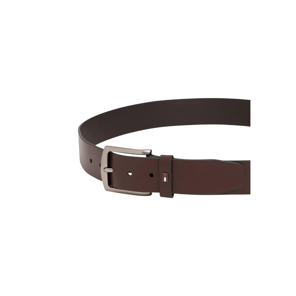 Tommy Hilfiger Brown Leather Regular Belt | Regal Royce