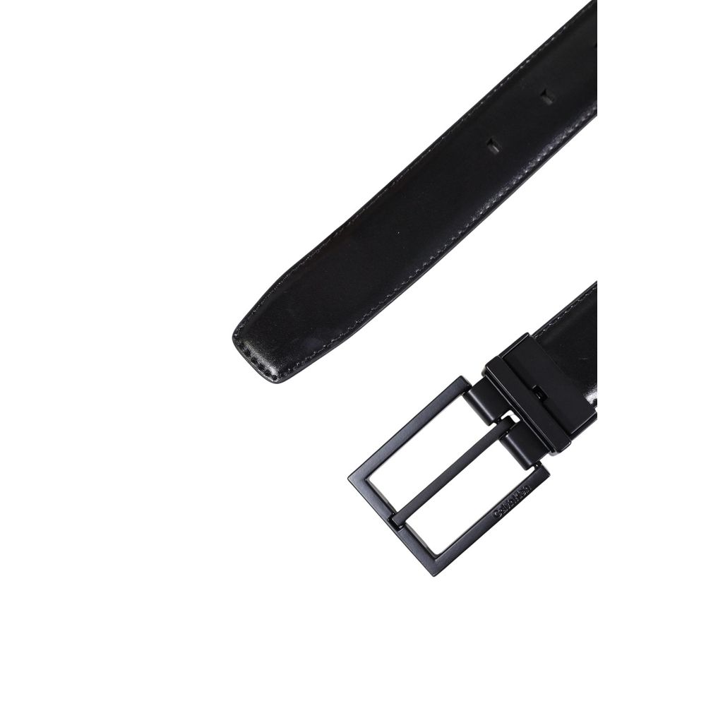 Calvin Klein Black Recycled Polyester Belt | Regal Royce