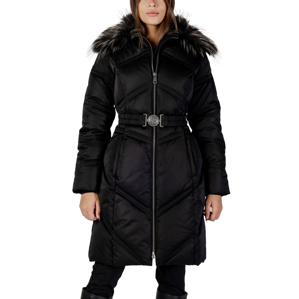 Guess Black Cotton Coat | Regal Royce