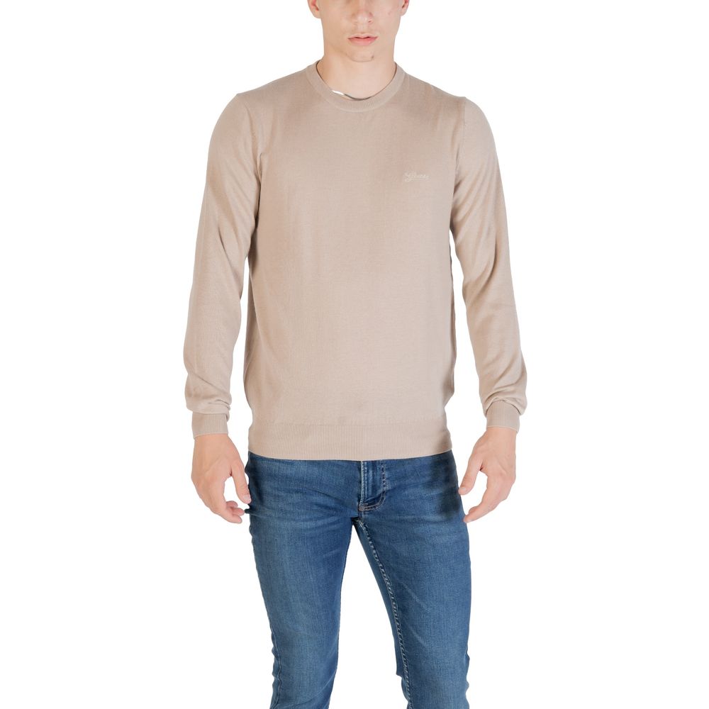 Guess Beige Polyester Sweatshirt | Regal Royce