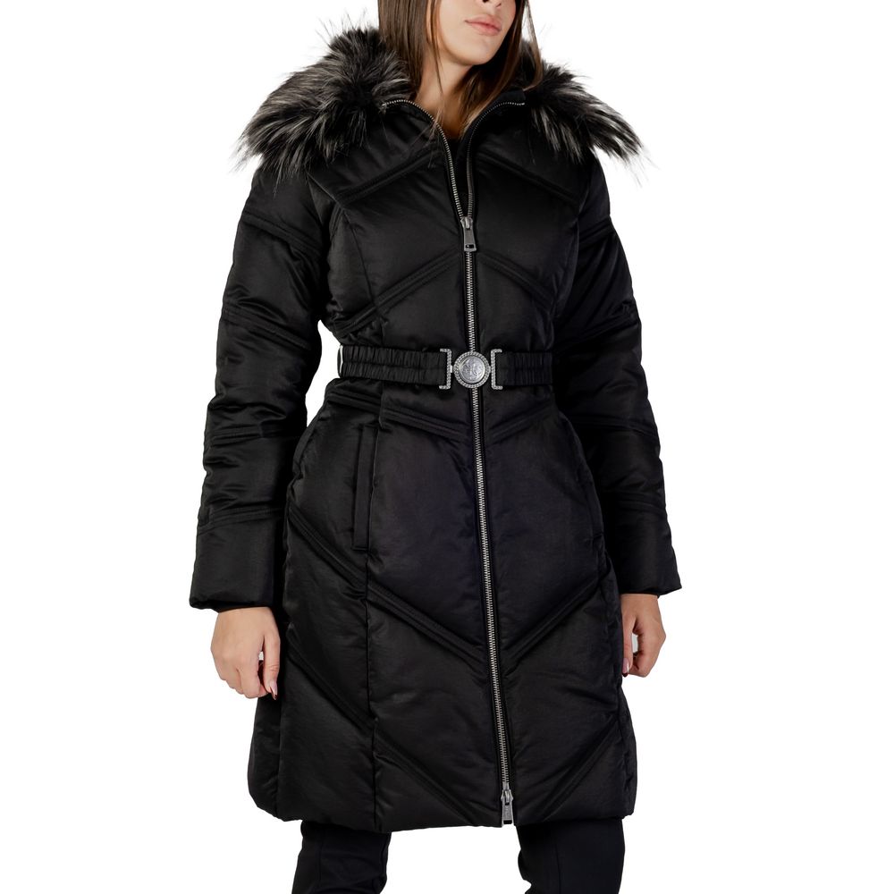 Guess Black Cotton Coat | Regal Royce