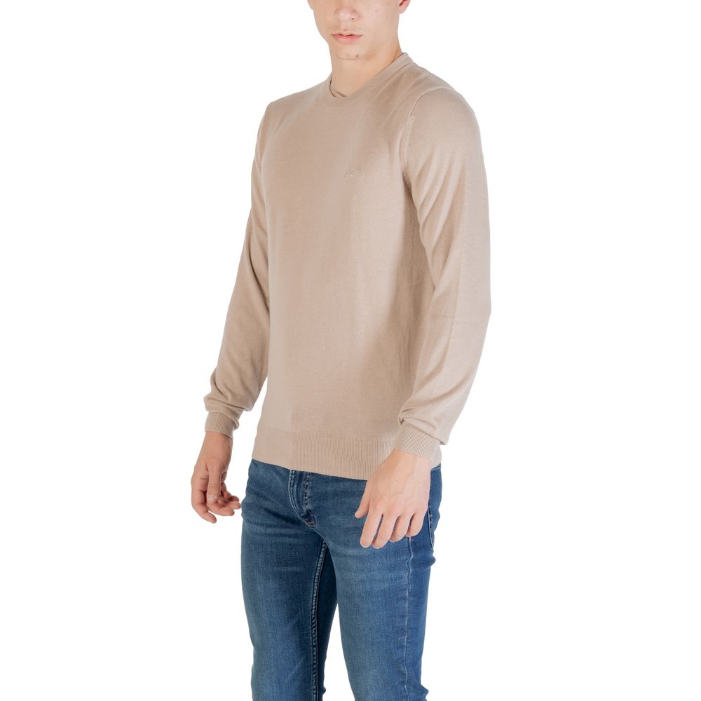 Guess Beige Polyester Sweatshirt | Regal Royce