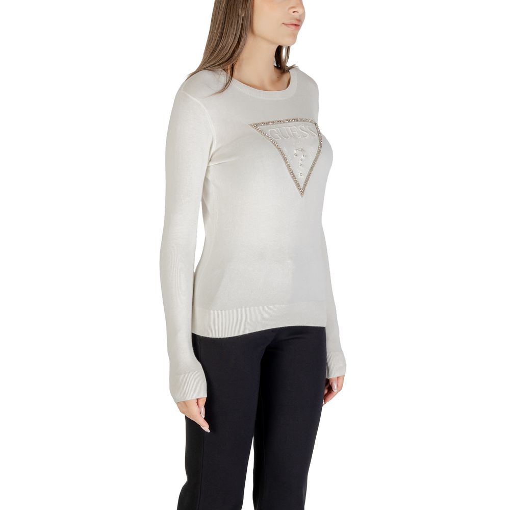 Guess Cream Viscose Sweatshirt | Regal Royce