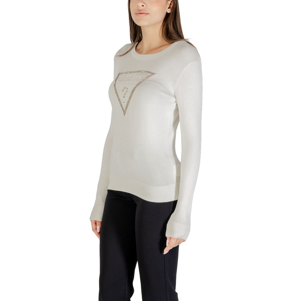 Guess Cream Viscose Sweatshirt | Regal Royce
