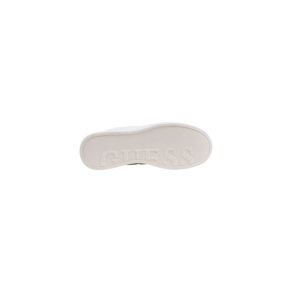 Guess White Polyethylene Platform Sneakers | Regal Royce