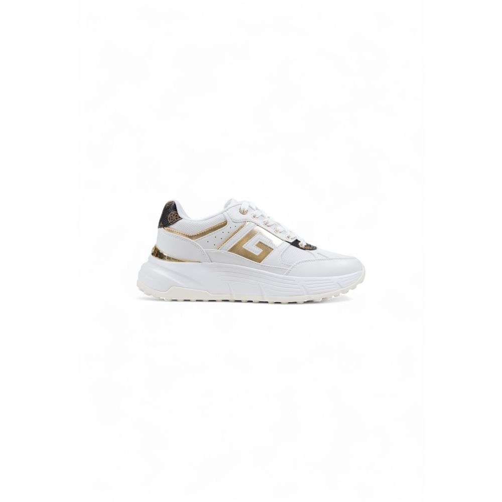 Guess White Polyethylene Chunky Sneakers | Regal Royce