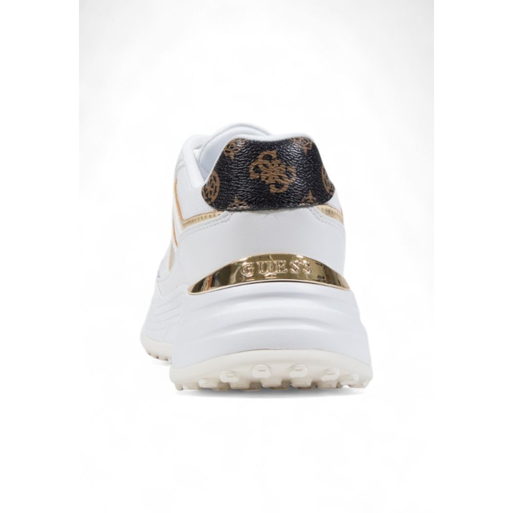 Guess White Polyethylene Chunky Sneakers | Regal Royce