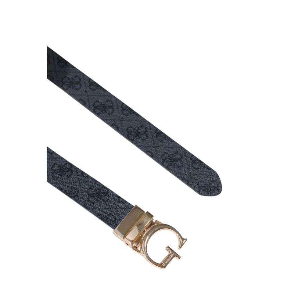 Guess Gray Polyester Thin Belt | Regal Royce