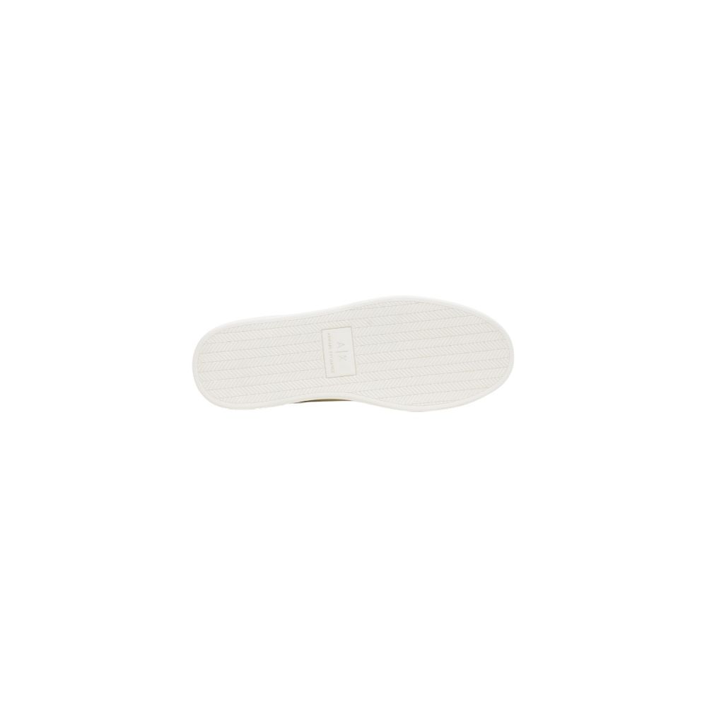 Armani Exchange White Polyester Low Top Sneakers | Regal Royce