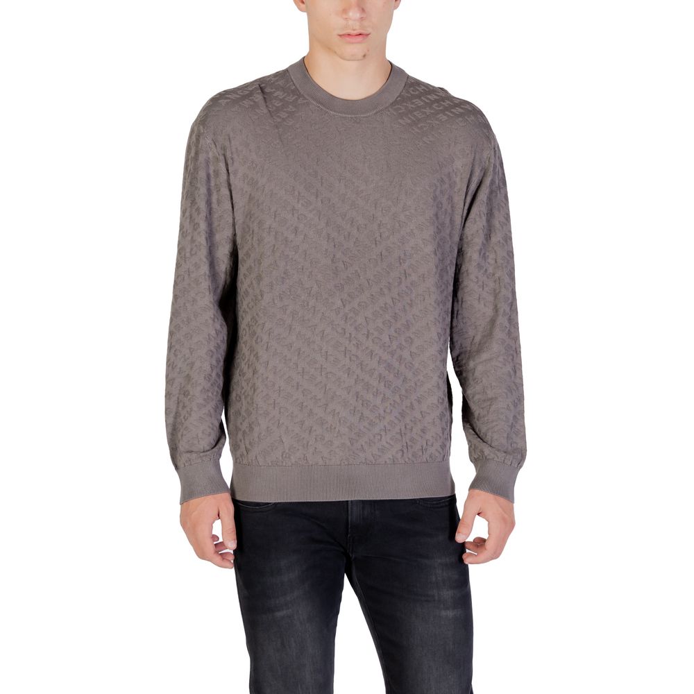Armani Exchange Gray Polyamide Sweatshirt | Regal Royce