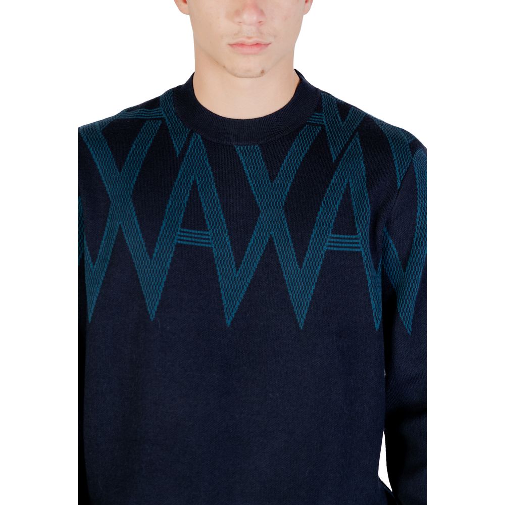 Armani Exchange Black Marabou Sweatshirt | Regal Royce