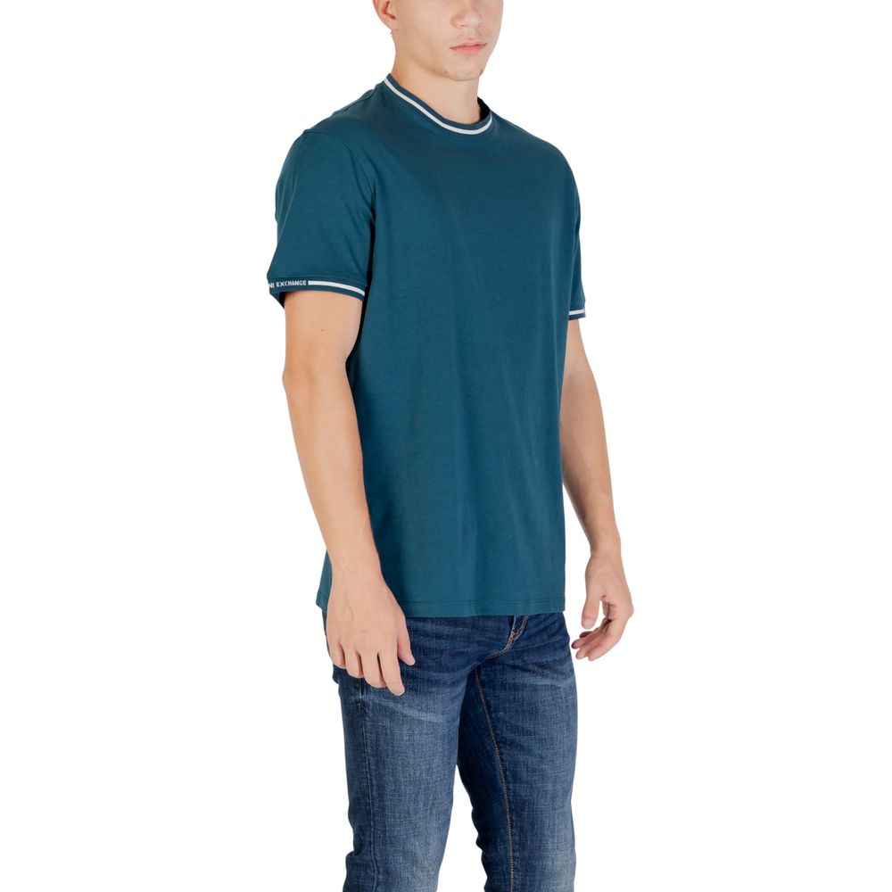 Armani Exchange Black Cotton T-Shirt | Regal Royce