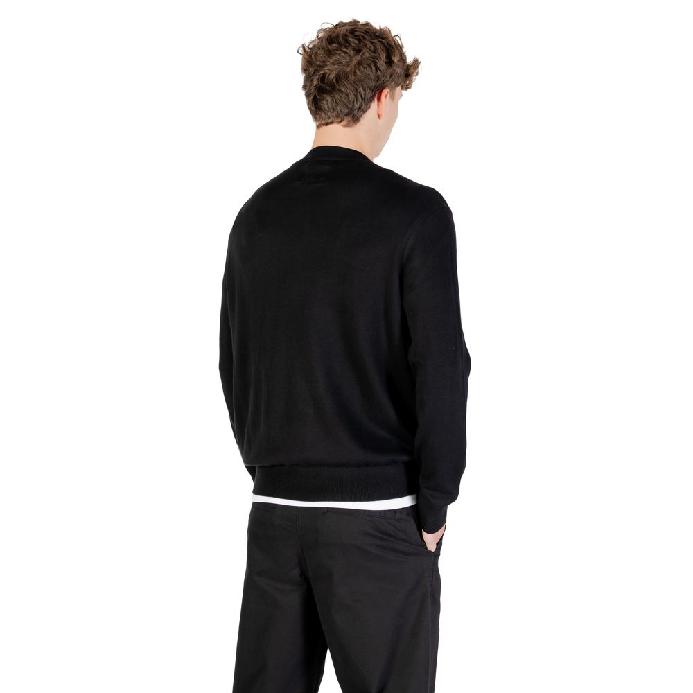 Armani Exchange Black Viscose Sweatshirt | Regal Royce