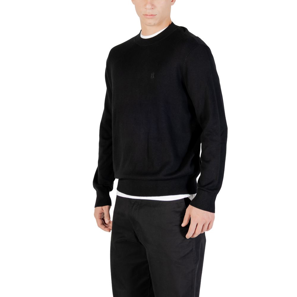 Armani Exchange Black Viscose Sweatshirt | Regal Royce