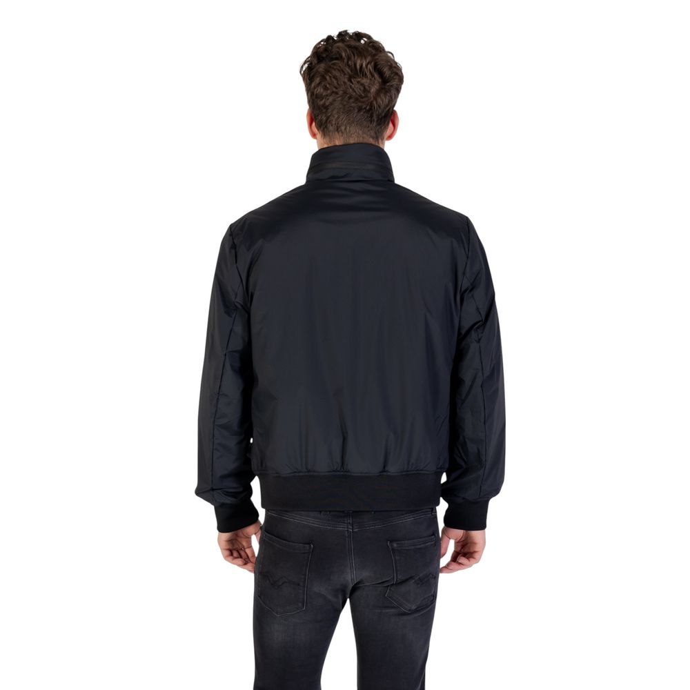 Armani Exchange Black Polyamide Bomber | Regal Royce