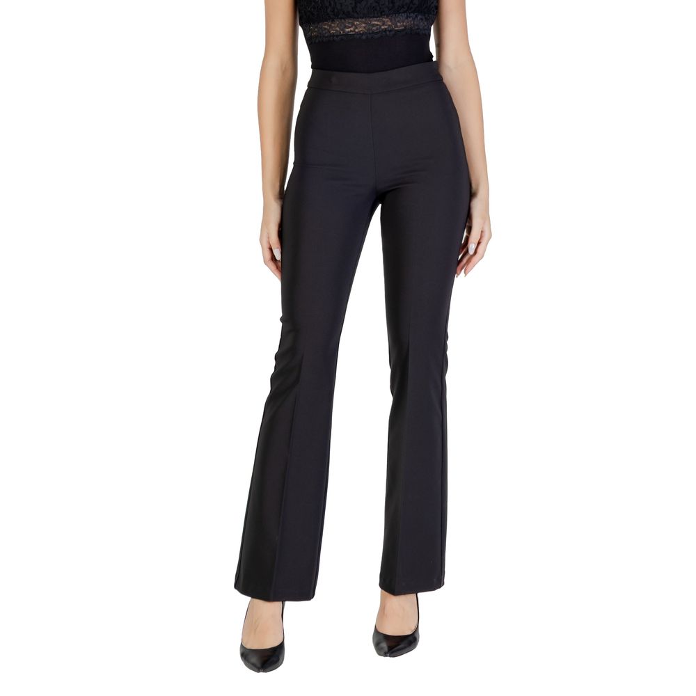 Rinascimento Black Polyester Dress Pants | Regal Royce