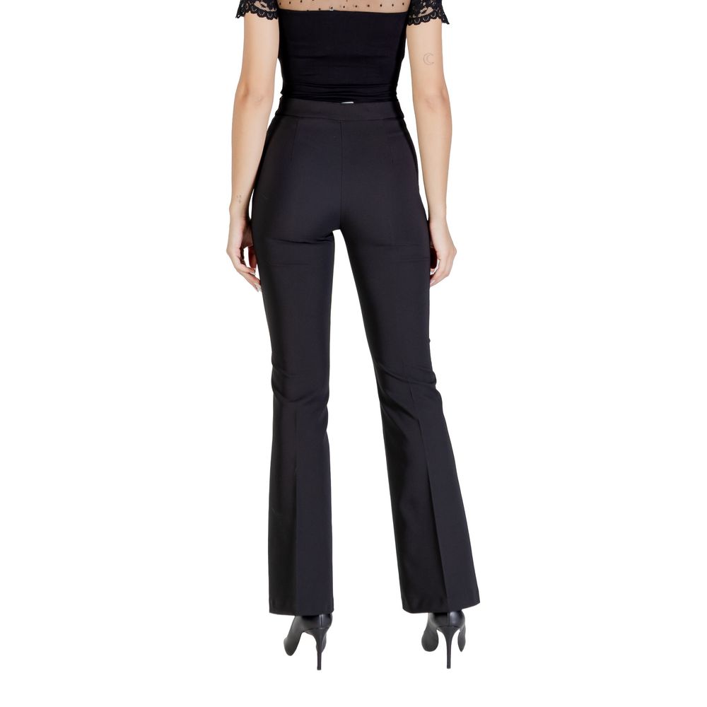 Rinascimento Black Polyester Dress Pants | Regal Royce