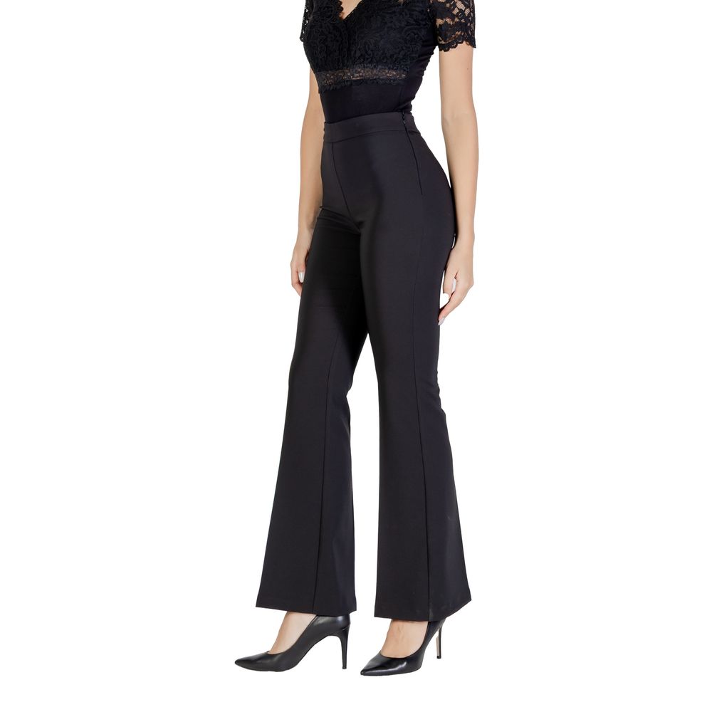 Rinascimento Black Polyester Dress Pants | Regal Royce
