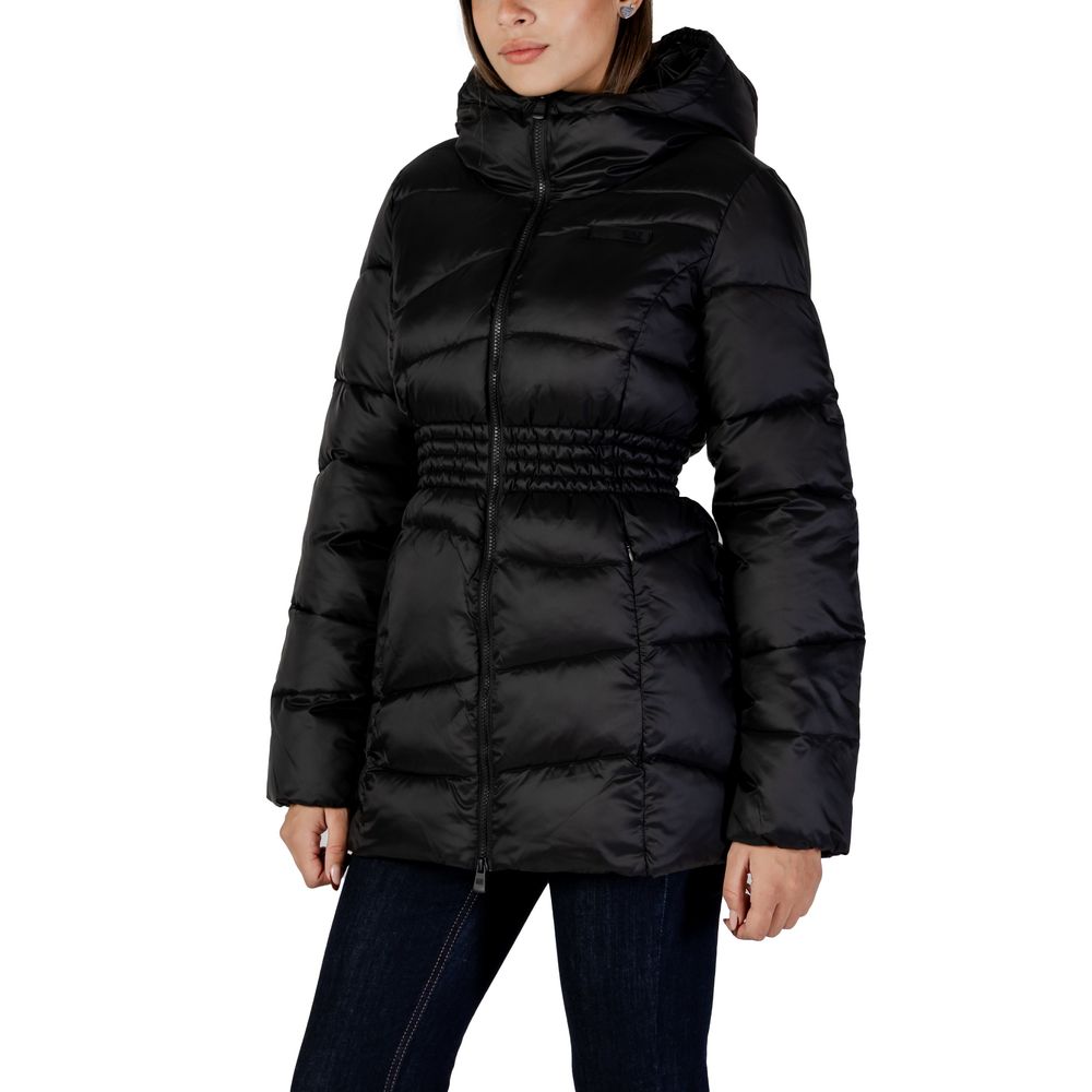 EA7 Emporio Armani Black Polyamide Bomber | Regal Royce