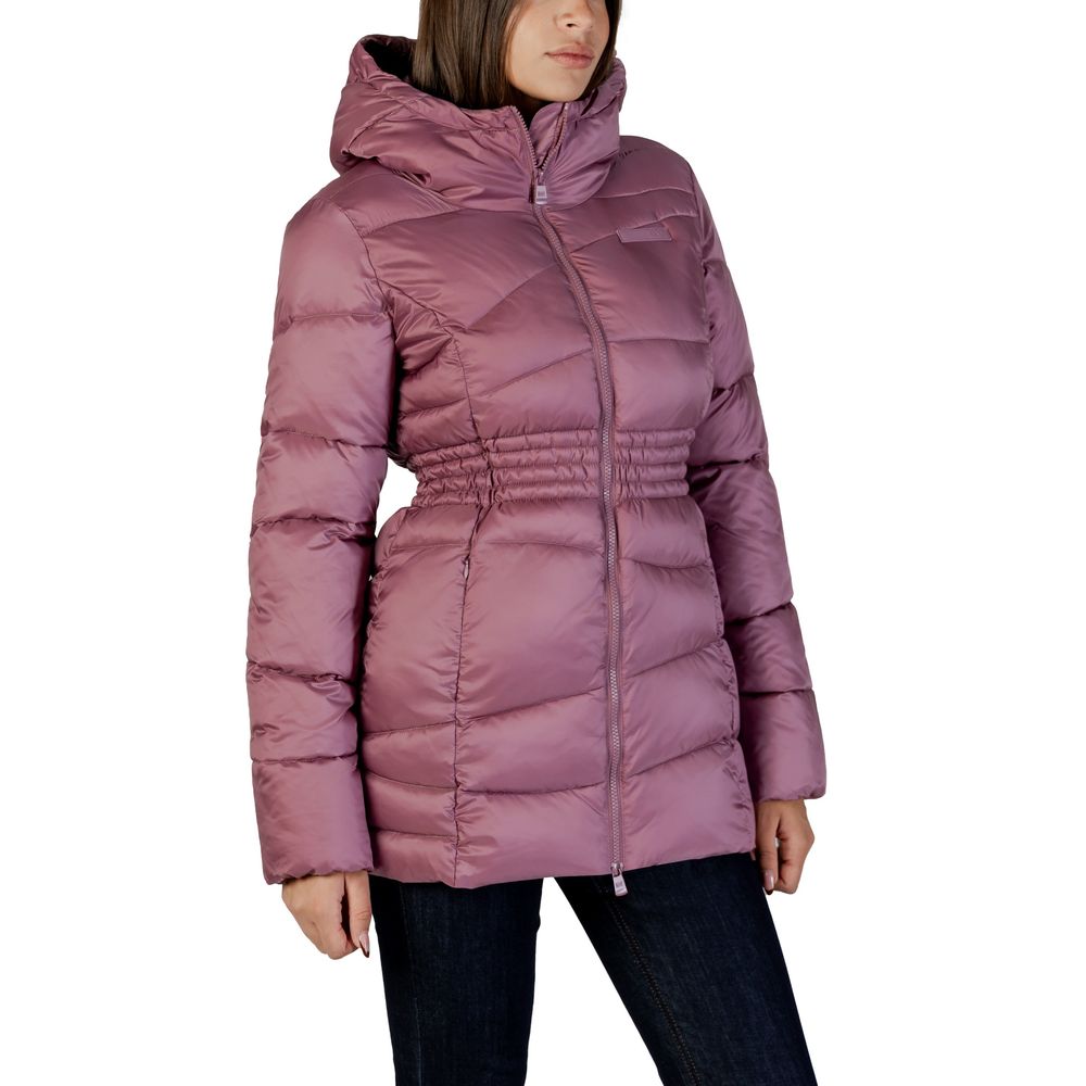 EA7 Emporio Armani Purple Polyamide Bomber | Regal Royce