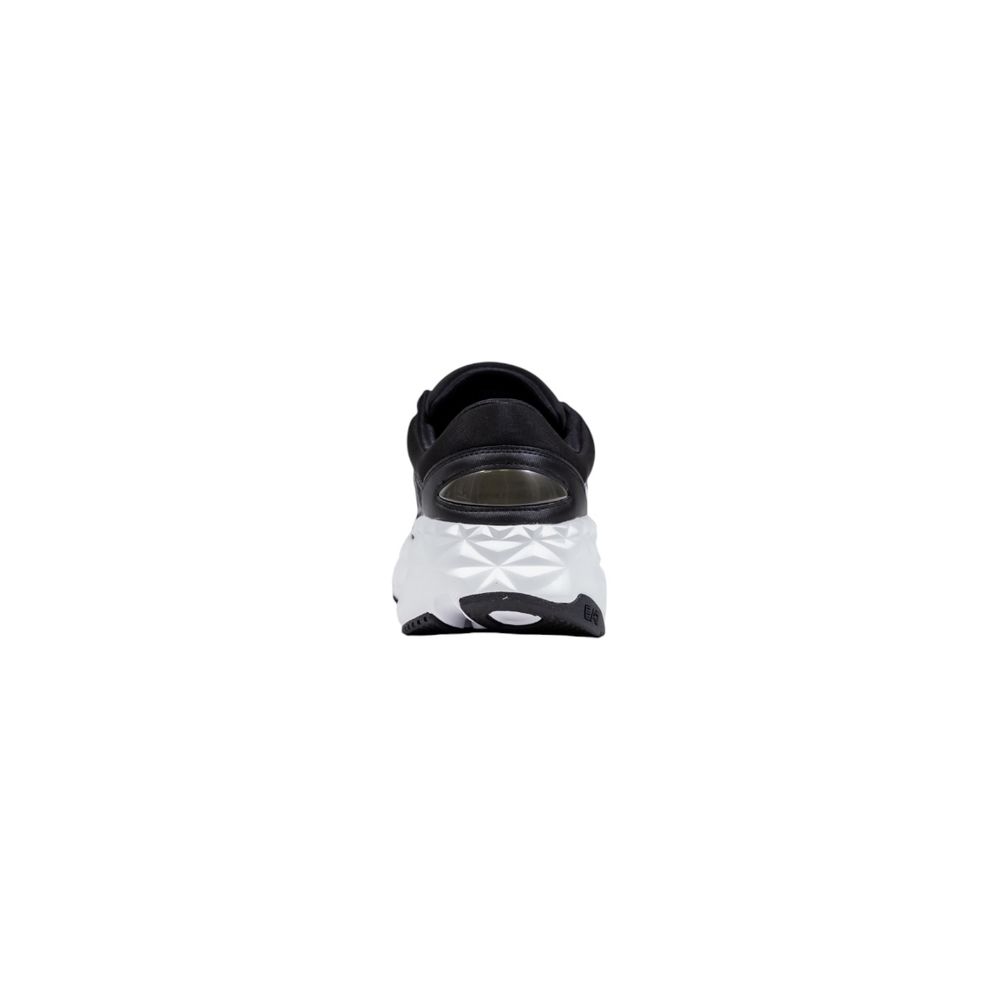 EA7 Emporio Armani Black And White Polyester Athletic Sneakers | Regal Royce
