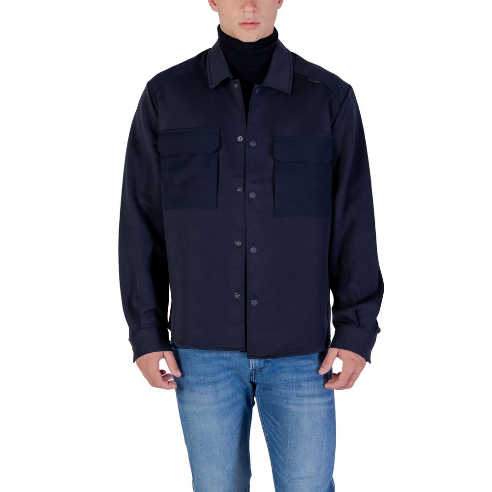 Antony Morato Blue Cotton Shirt | Regal Royce