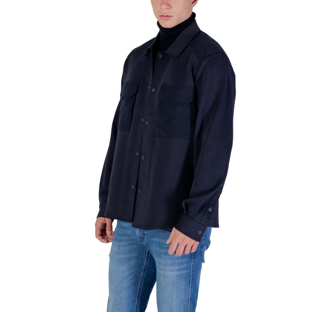 Antony Morato Blue Cotton Shirt | Regal Royce