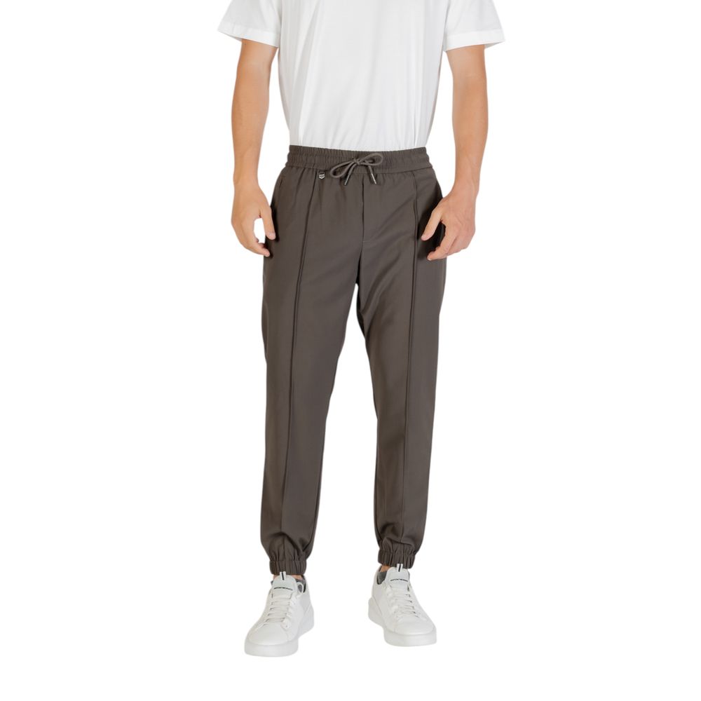 Antony Morato Green Polyester Casual Pants | Regal Royce