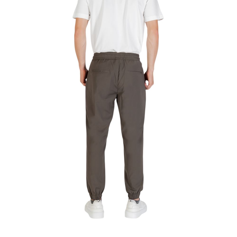 Antony Morato Green Polyester Casual Pants | Regal Royce