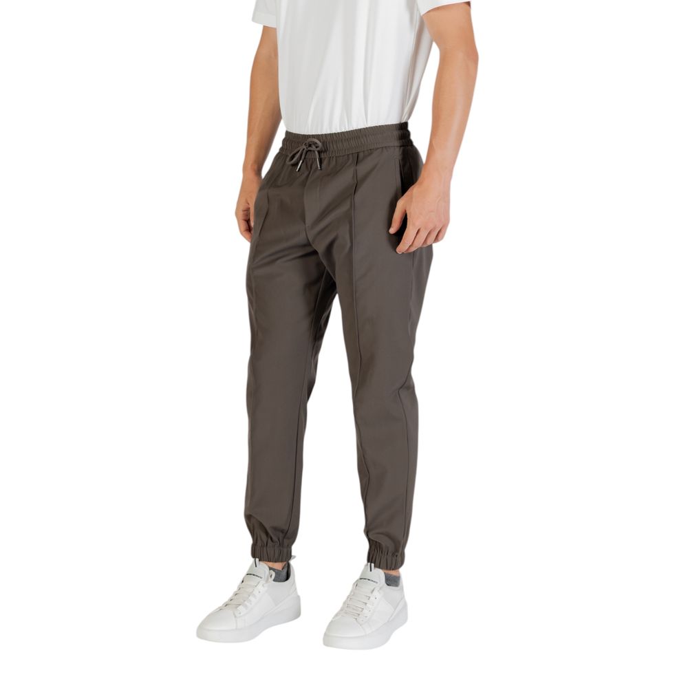 Antony Morato Green Polyester Casual Pants | Regal Royce