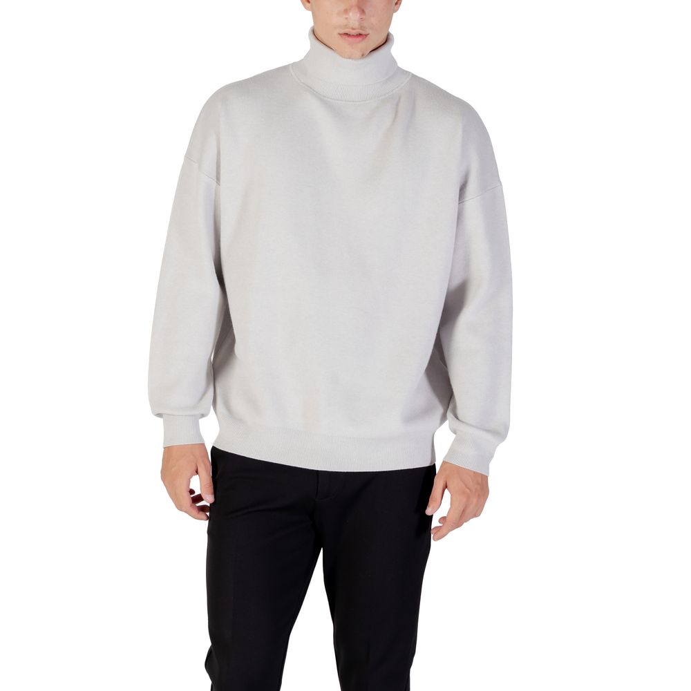 Antony Morato Gray Viscose Sweatshirt | Regal Royce